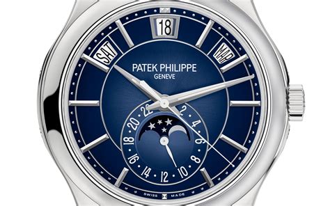 Patek Philippe Complications 37mm Moon Phase White Gold DIA 